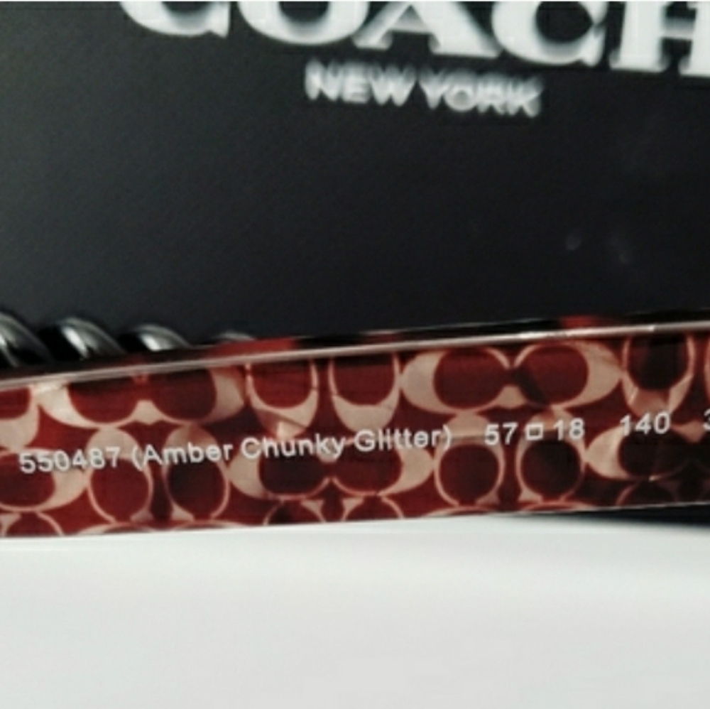 New w/ Case Coach womens sunglasses - Picture 5 of 6